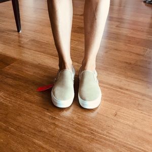 Vans Suede Slip On Sneakers